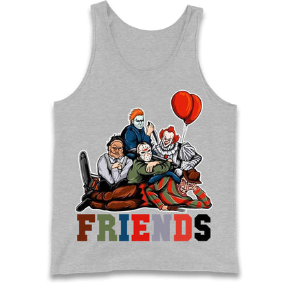 Horror Vintage Characters Friends Tank Top
