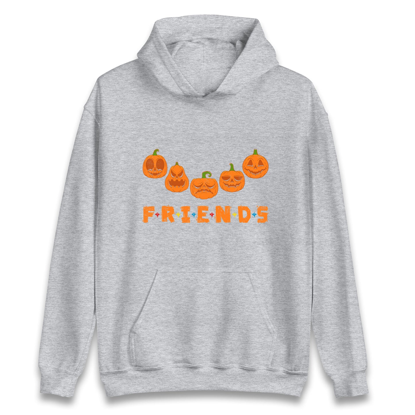 Scary Pumpkins Friends Halloween Hoodie
