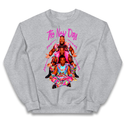 The New Day wwe Bootleg Kids Jumper