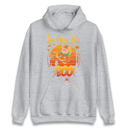 Mickey Mouse Im Here For Boo Halloween Hoodie
