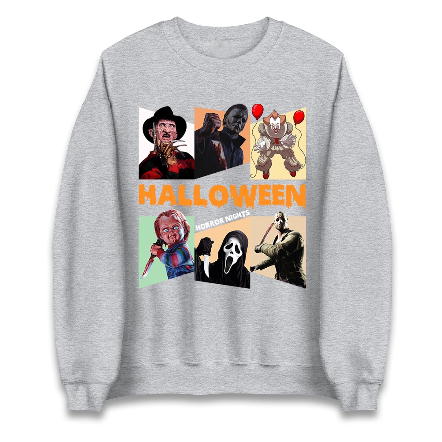 Horror Characters Halloween Horror Nights Unisex Sweatshirt