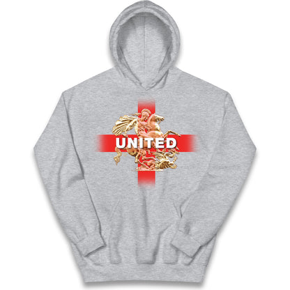 United St George & The Dragon Kids Hoodie