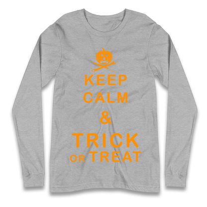 Keep Calm And Trick Or Treat Halloween T Shirt
