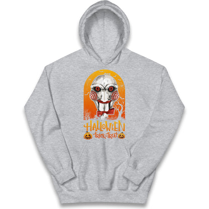 Billy The Puppet Saw Halloween Kids Hoodie