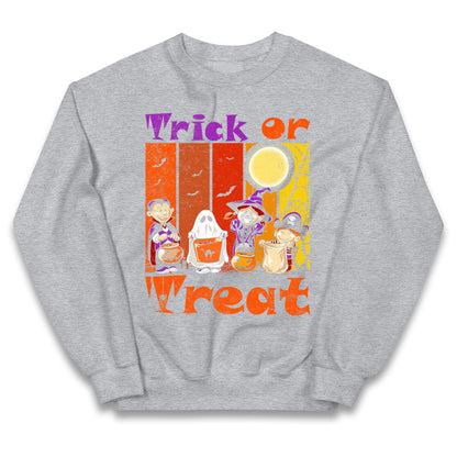 Scary Vampire Trick Or Treat Halloween Jumper
