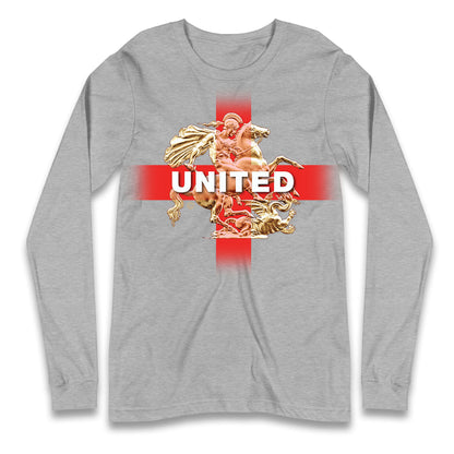 United St George & The Dragon Long Sleeve T Shirt