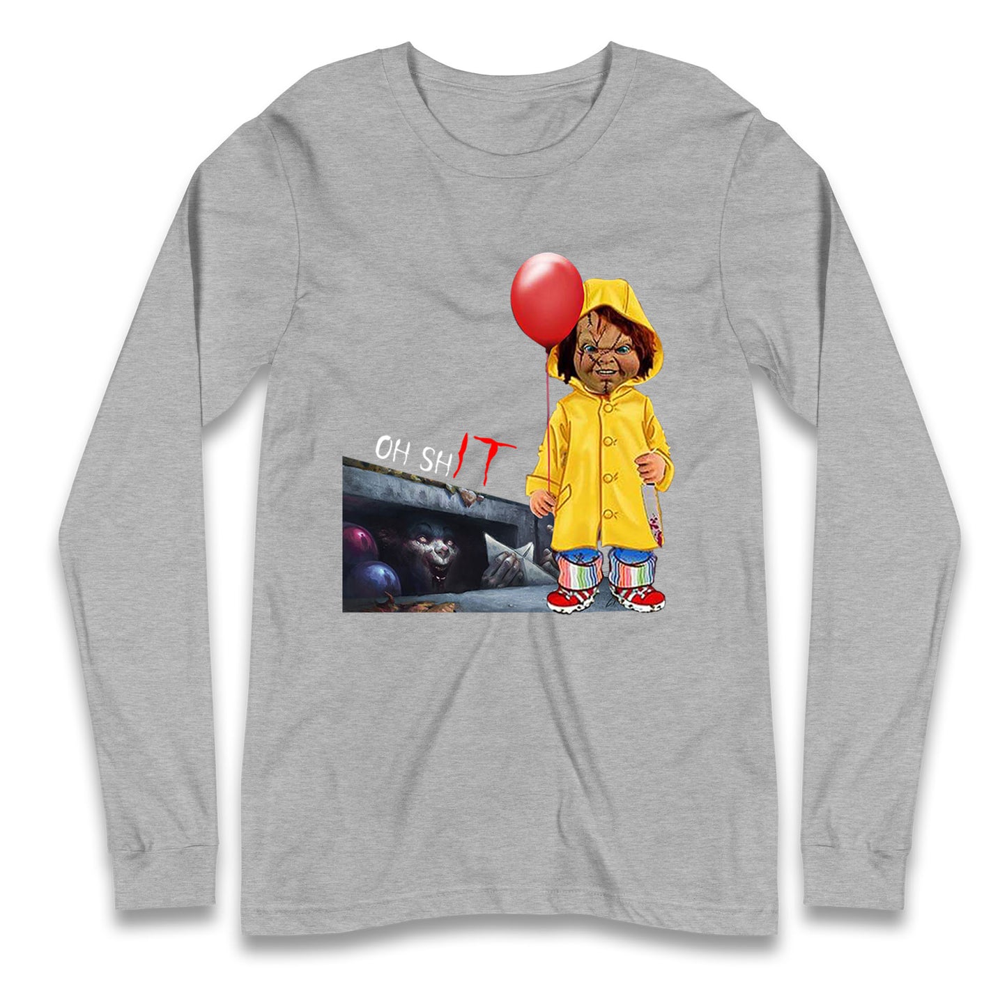 Chucky Doll Horror Halloween Long Sleeve T Shirt