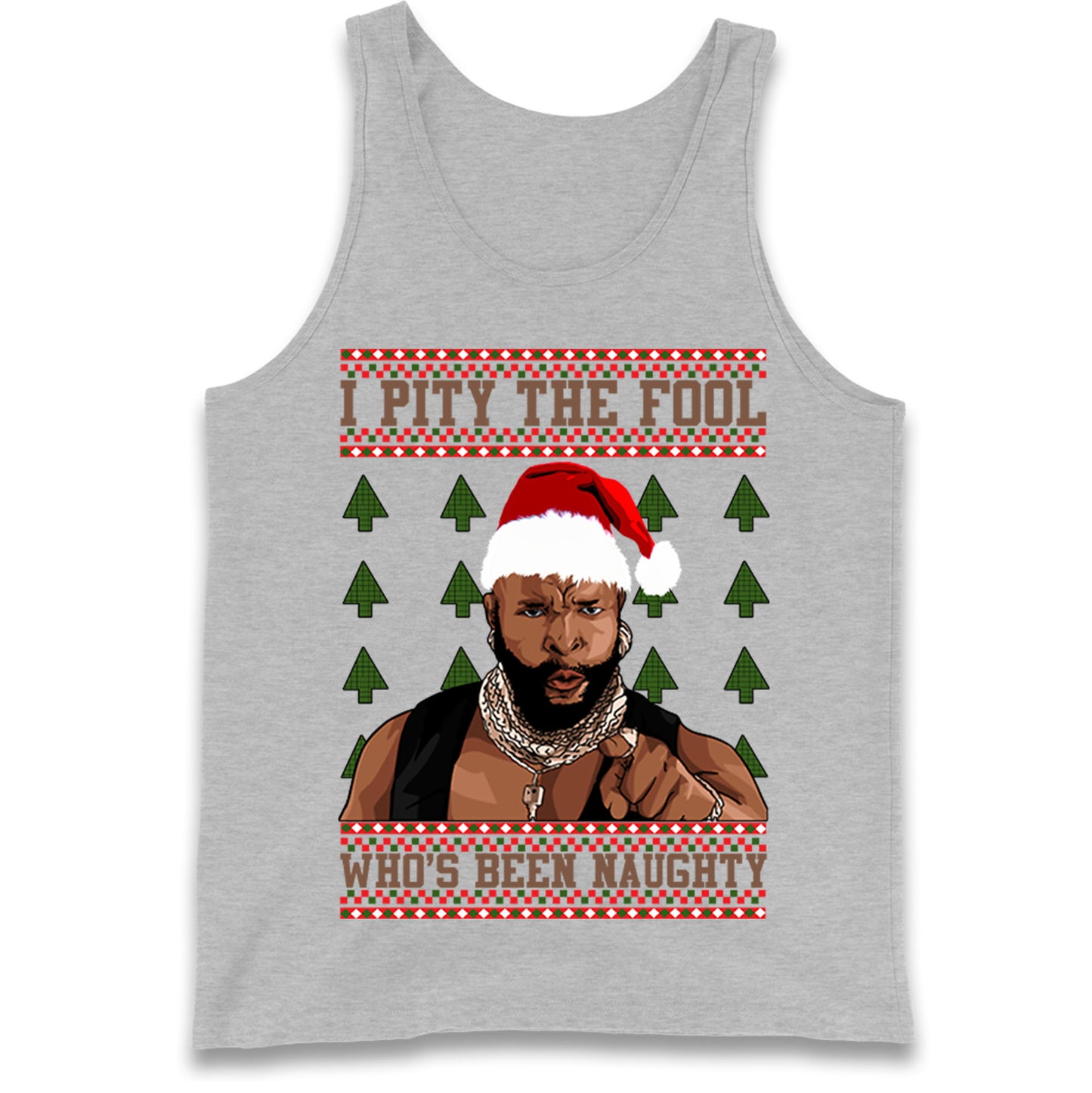 Barry Wood Whos been naughty Christmas Tank Top