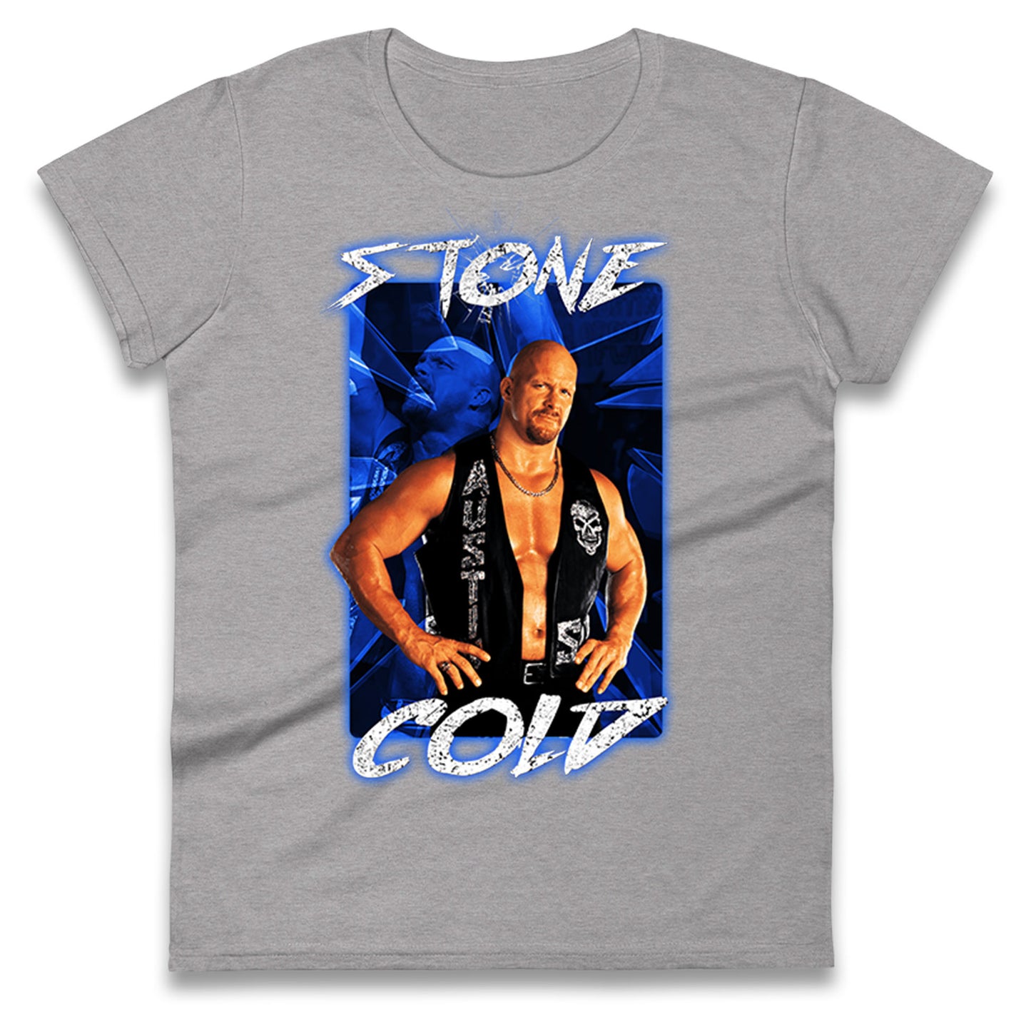 Stone Cold wwe Bootleg Womens T Shirt