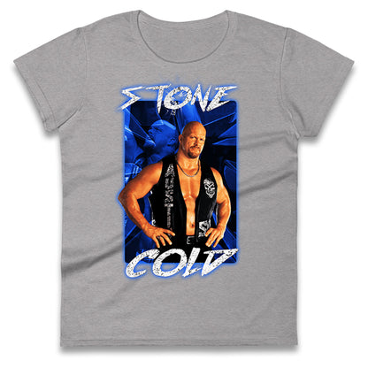 Stone Cold wwe Bootleg Womens T Shirt