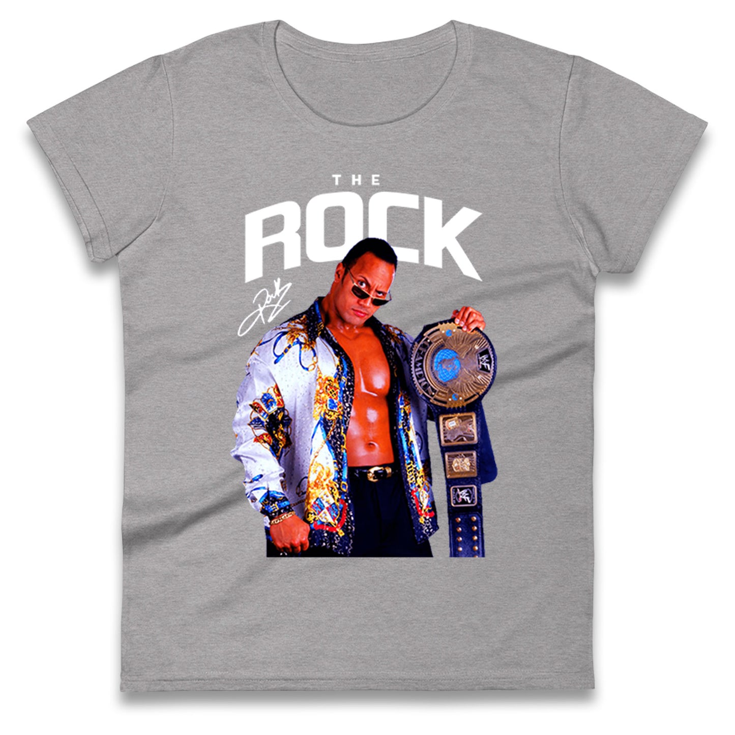 The Rock Dwayne Johnson Ladies T Shirt