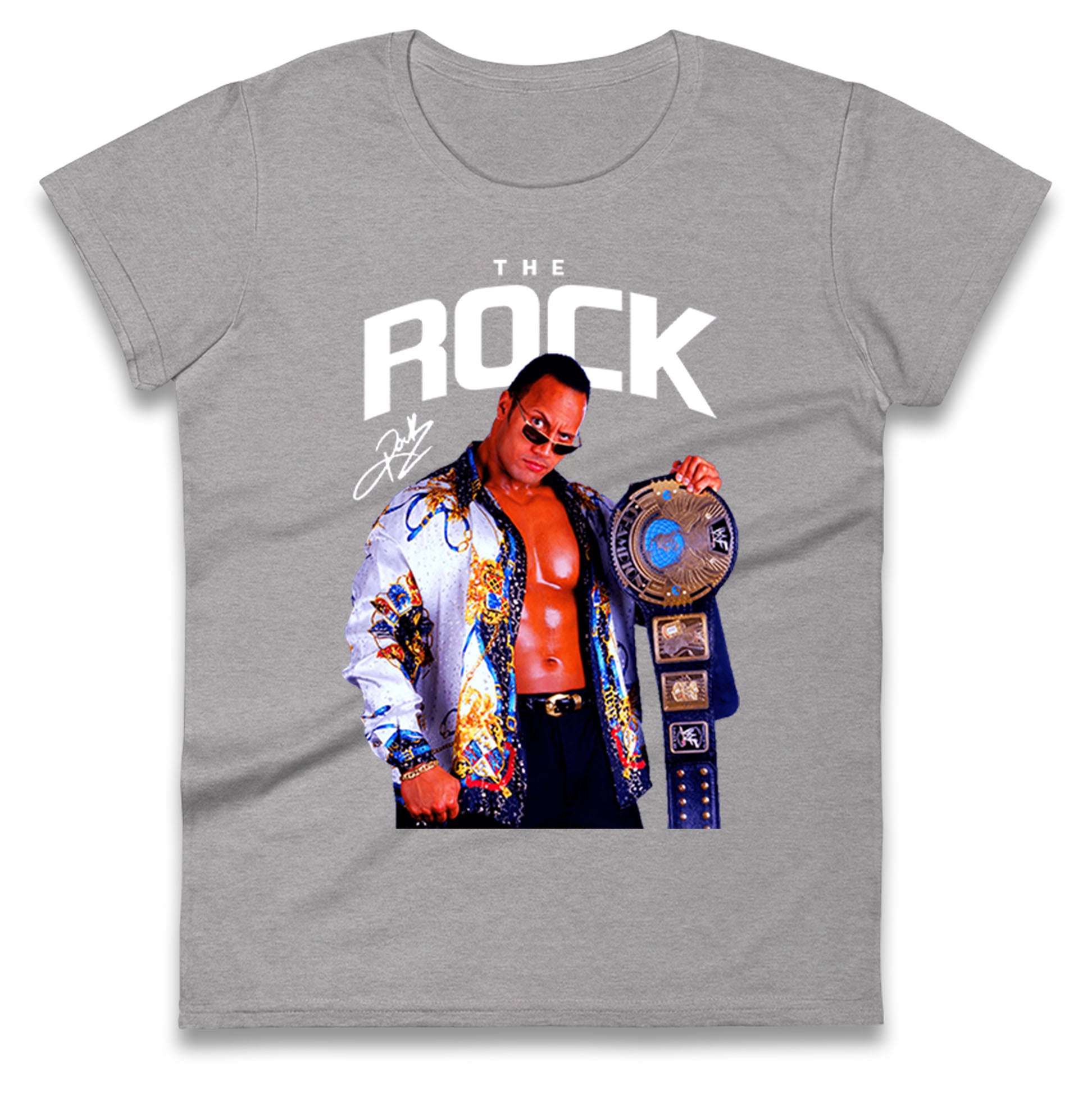 The Rock Dwayne Johnson Ladies T Shirt