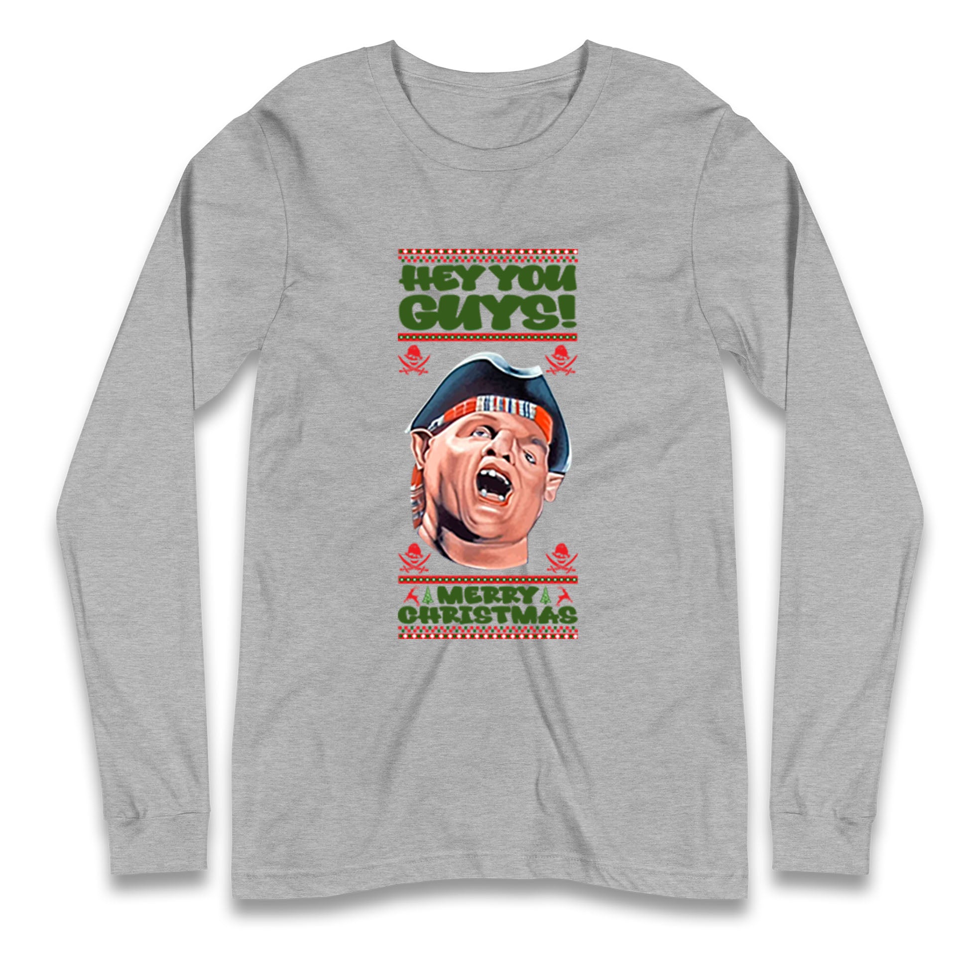 goonies sloth christmas long sleeve t shirt