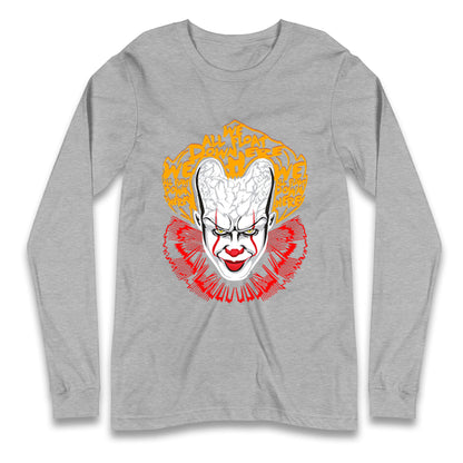 Pennywise Scary Clown Halloween T Shirt
