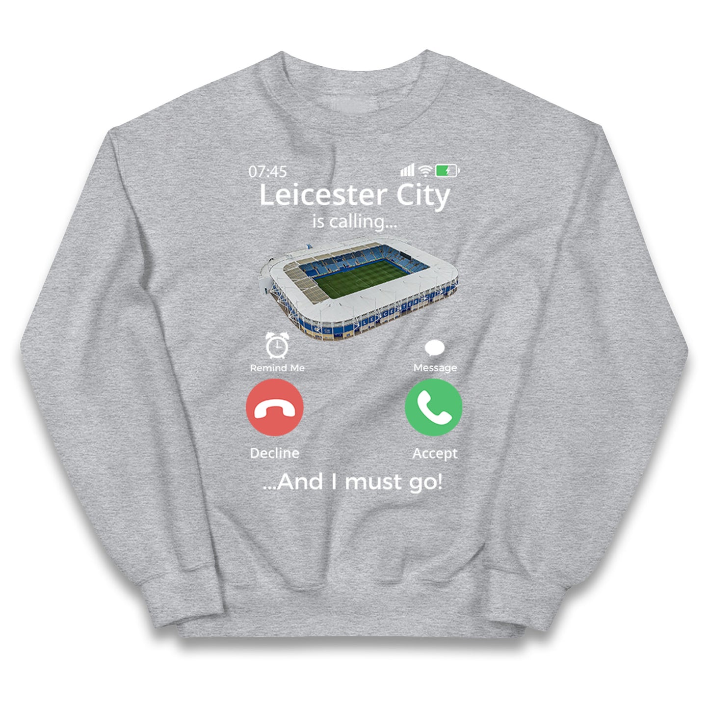 leicester city fc jumper