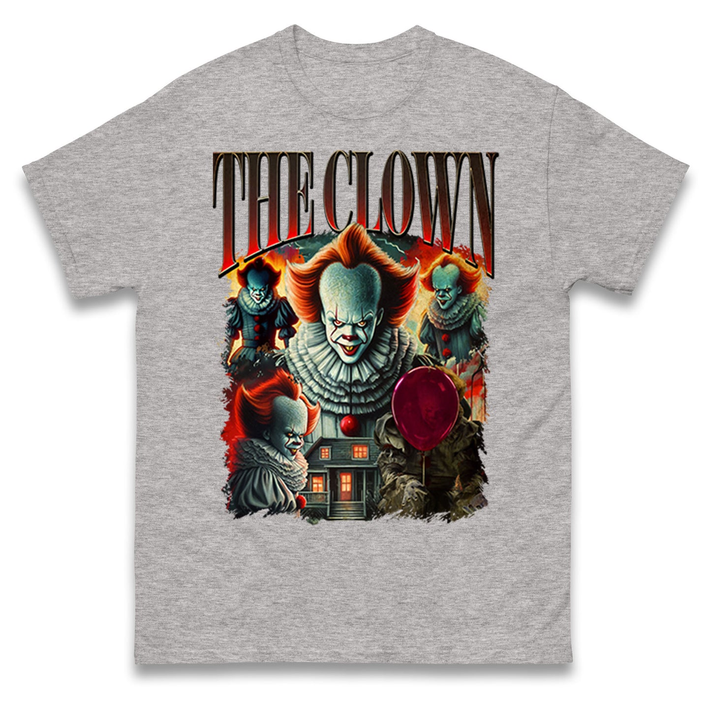 The Clown Halloween Bootleg T Shirt