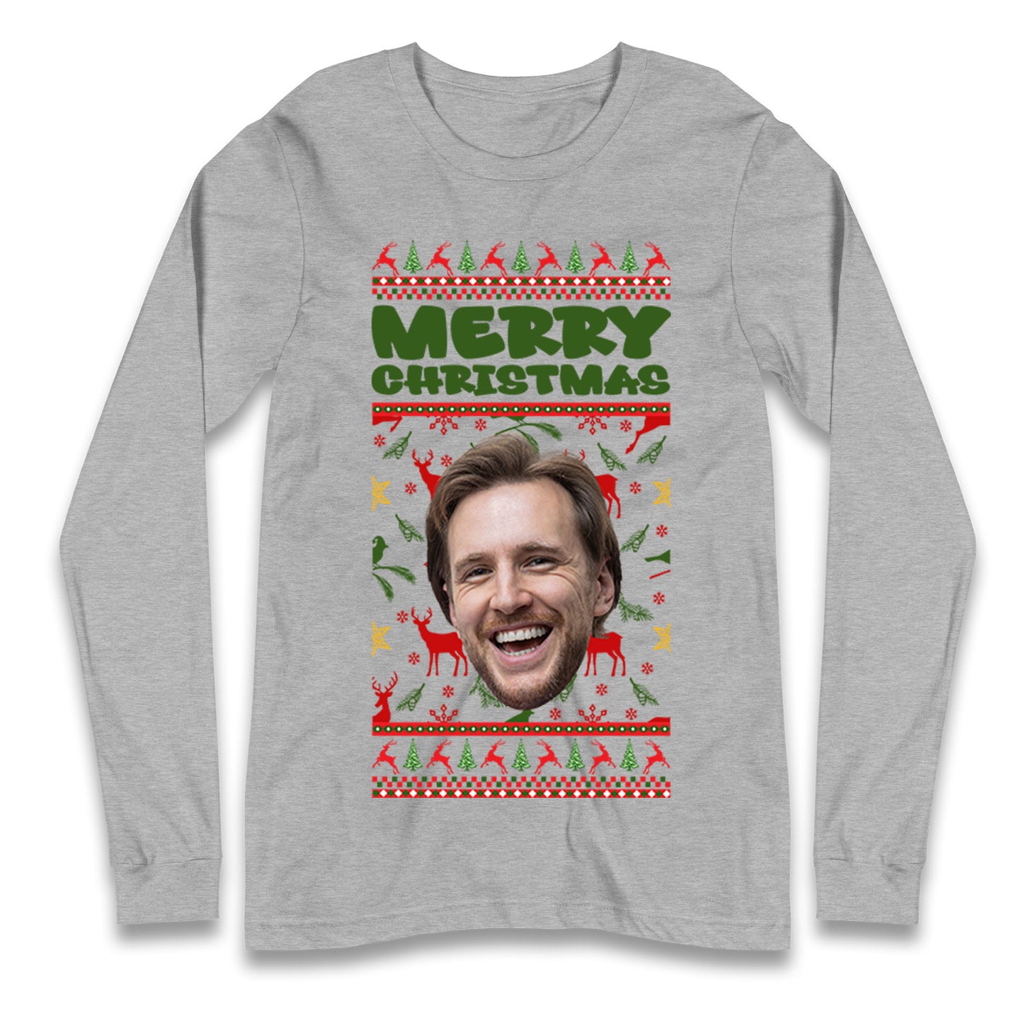 Personalise Merry Christmas T Shirt
