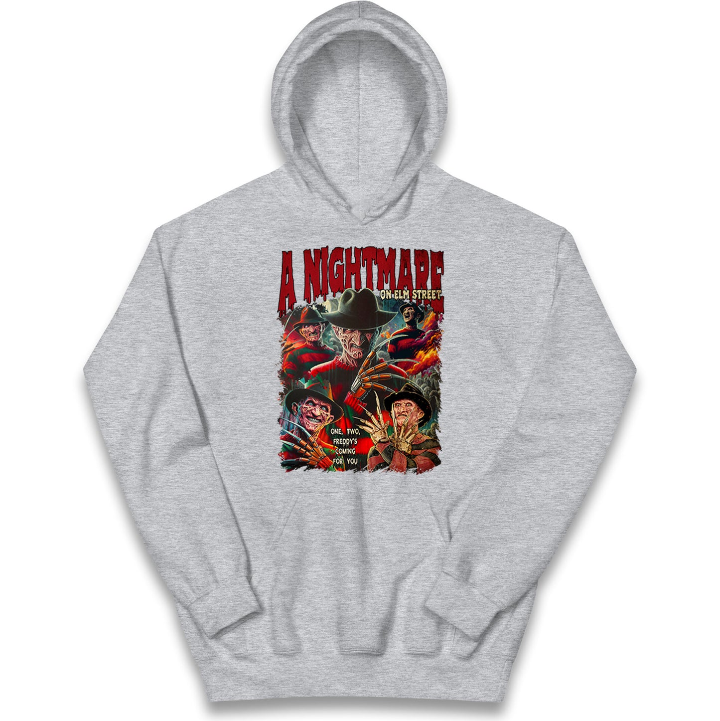 Freddy Krueger Bootleg Halloween Kids Hoodie