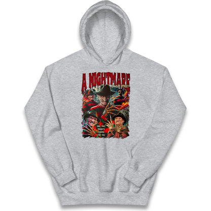 Freddy Krueger Bootleg Halloween Kids Hoodie