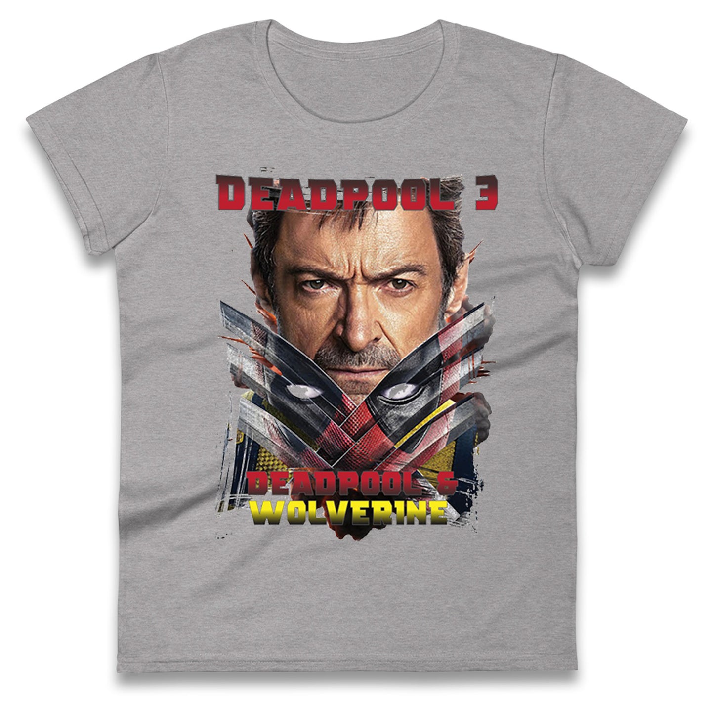 Deadpool and Wolverine 2024 Womens Tee Top