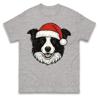 Border Collie Christmas T Shirt