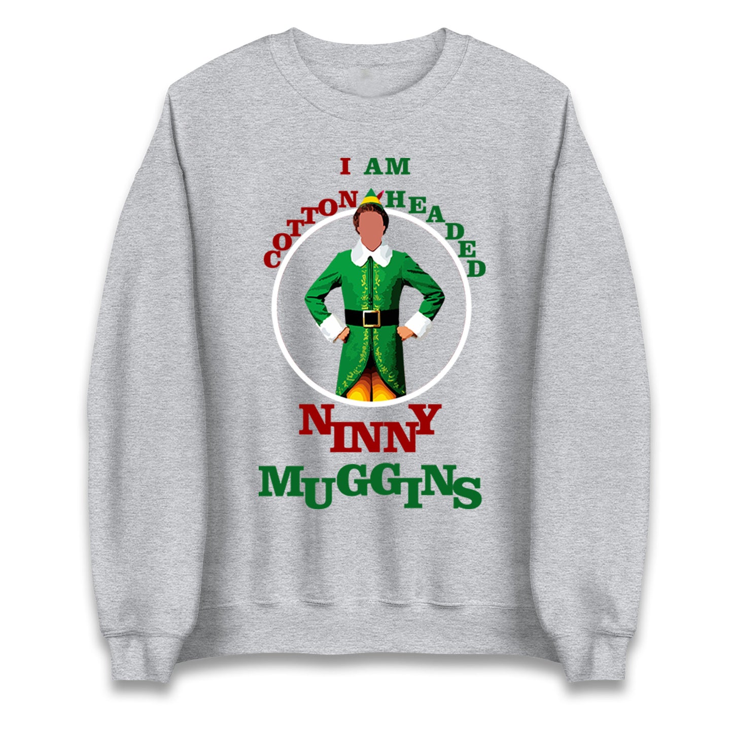 Christmas Patrick Baynham Elf Unisex Sweatshirt