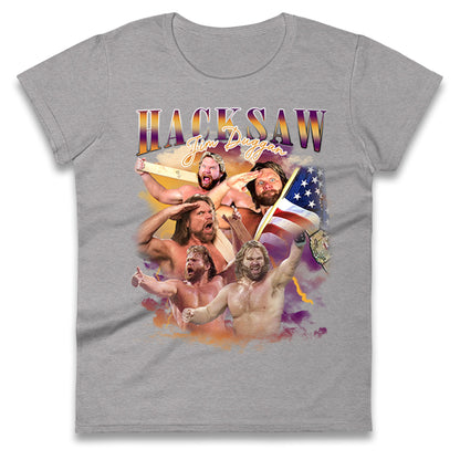 Hacksaw Bootleg Womens t shirt