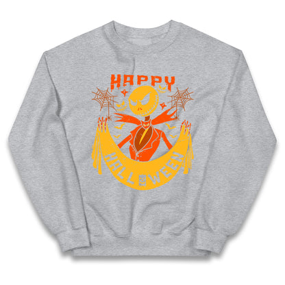 Jack Skellington Happy Halloween Kids Jumper