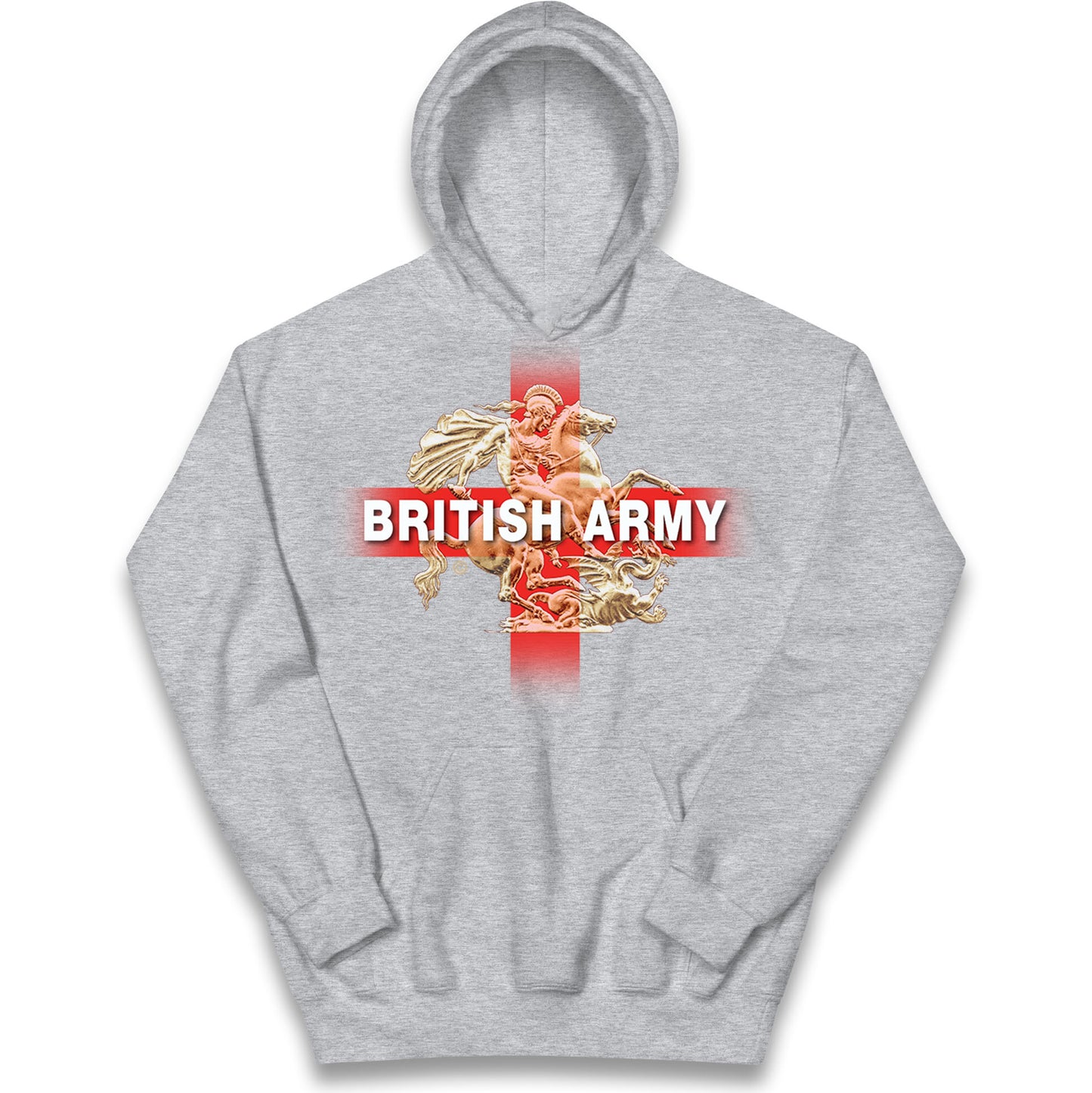 British Army St George & The Dragon Kids Hoodie