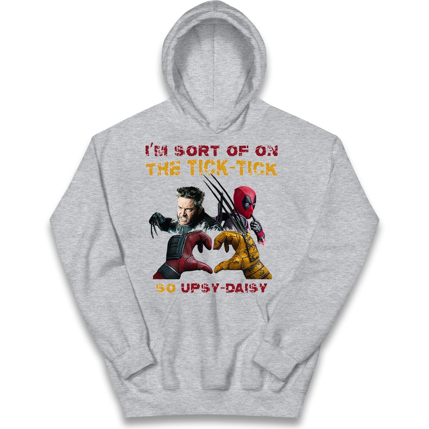 I'm Sort of on The Tick Tick so Upsy Daisy Kids Hoodie