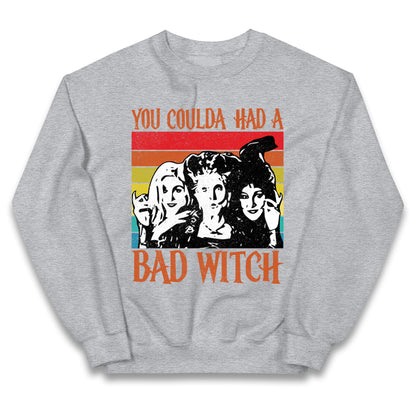 The Sanderson Sisters If You Could Had A Bad Witch Halloween Kids Jumper