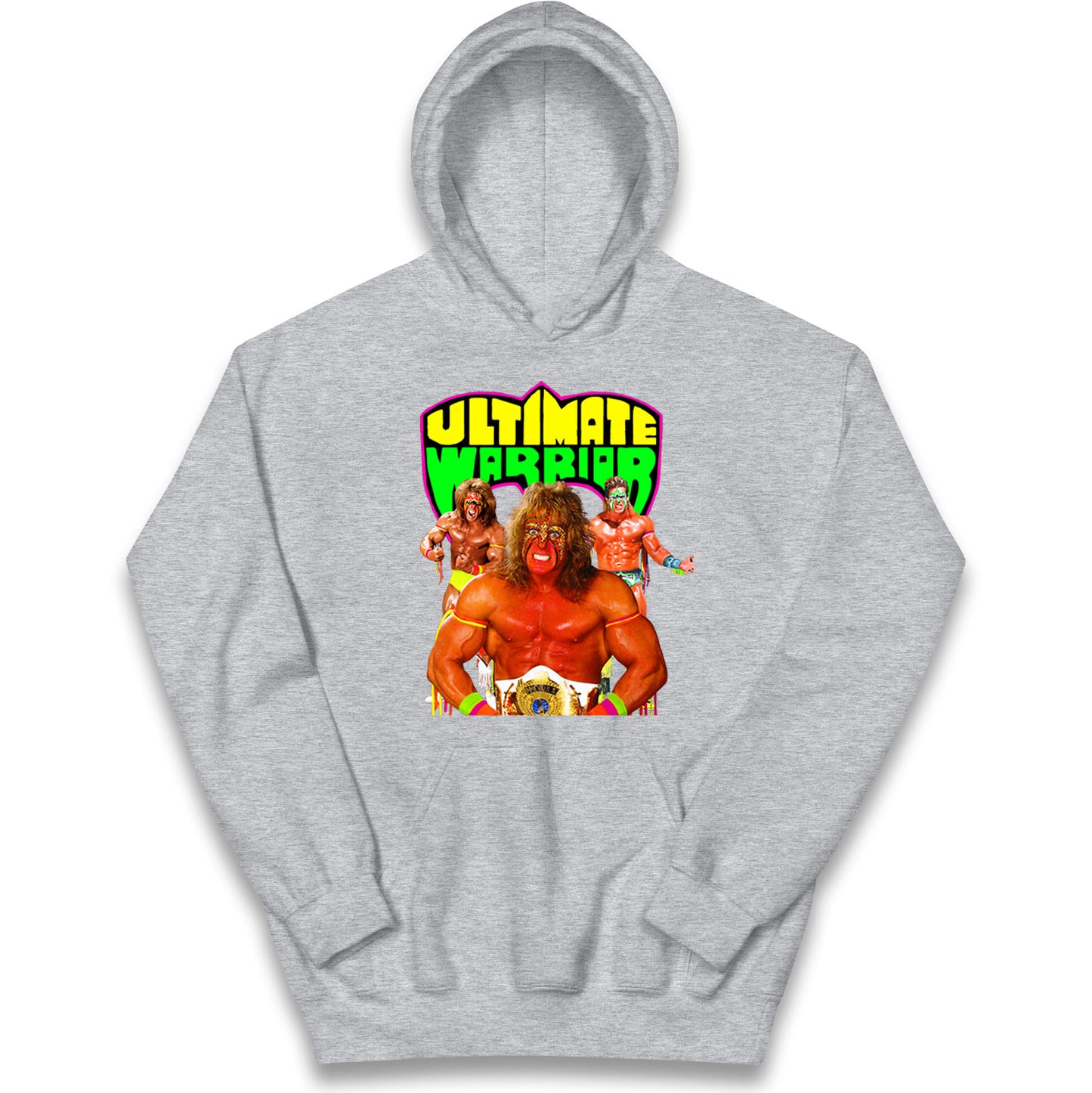The Ultimate Warrior wwe Bootleg Kids Hoodie