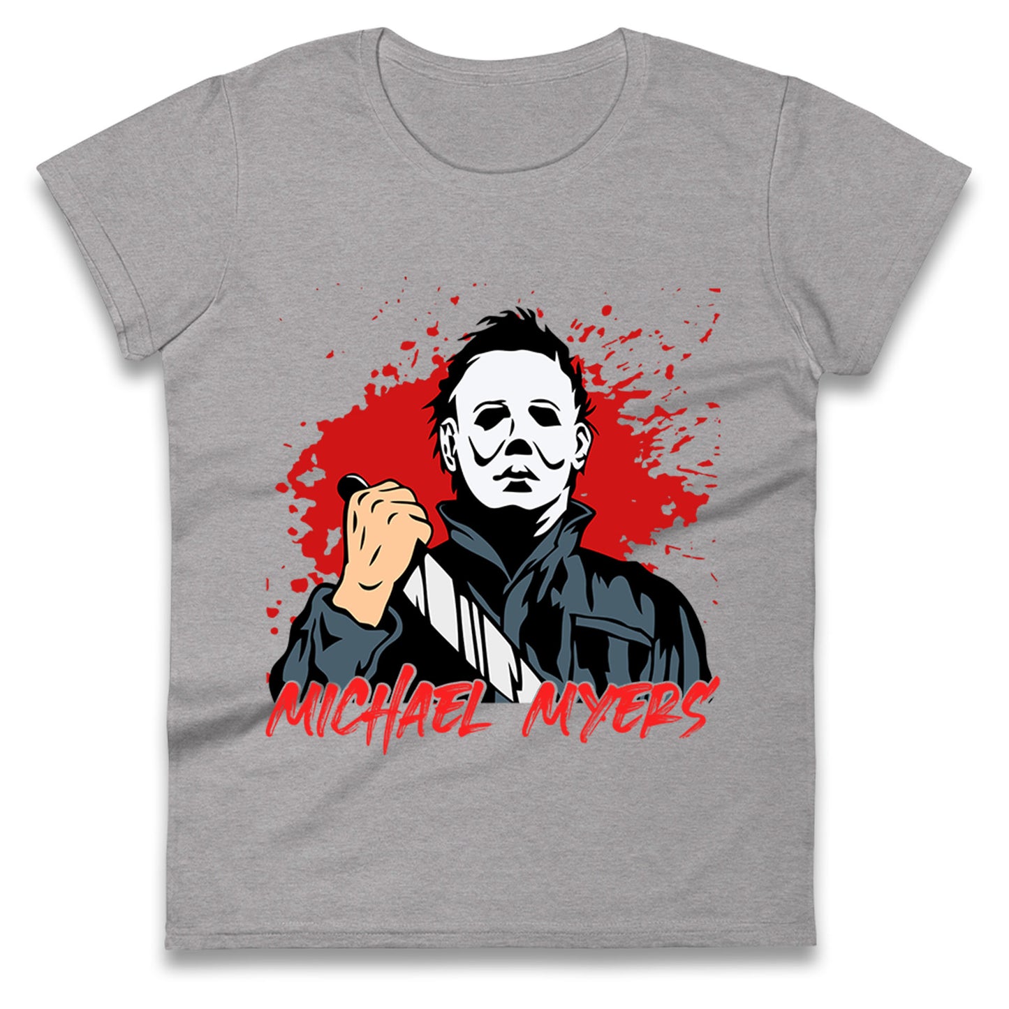 Michael Myers Horror Halloween Womens t shirt