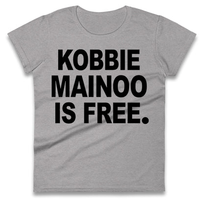 Kobbie Mainoo Manchester United Ladies T Shirt
