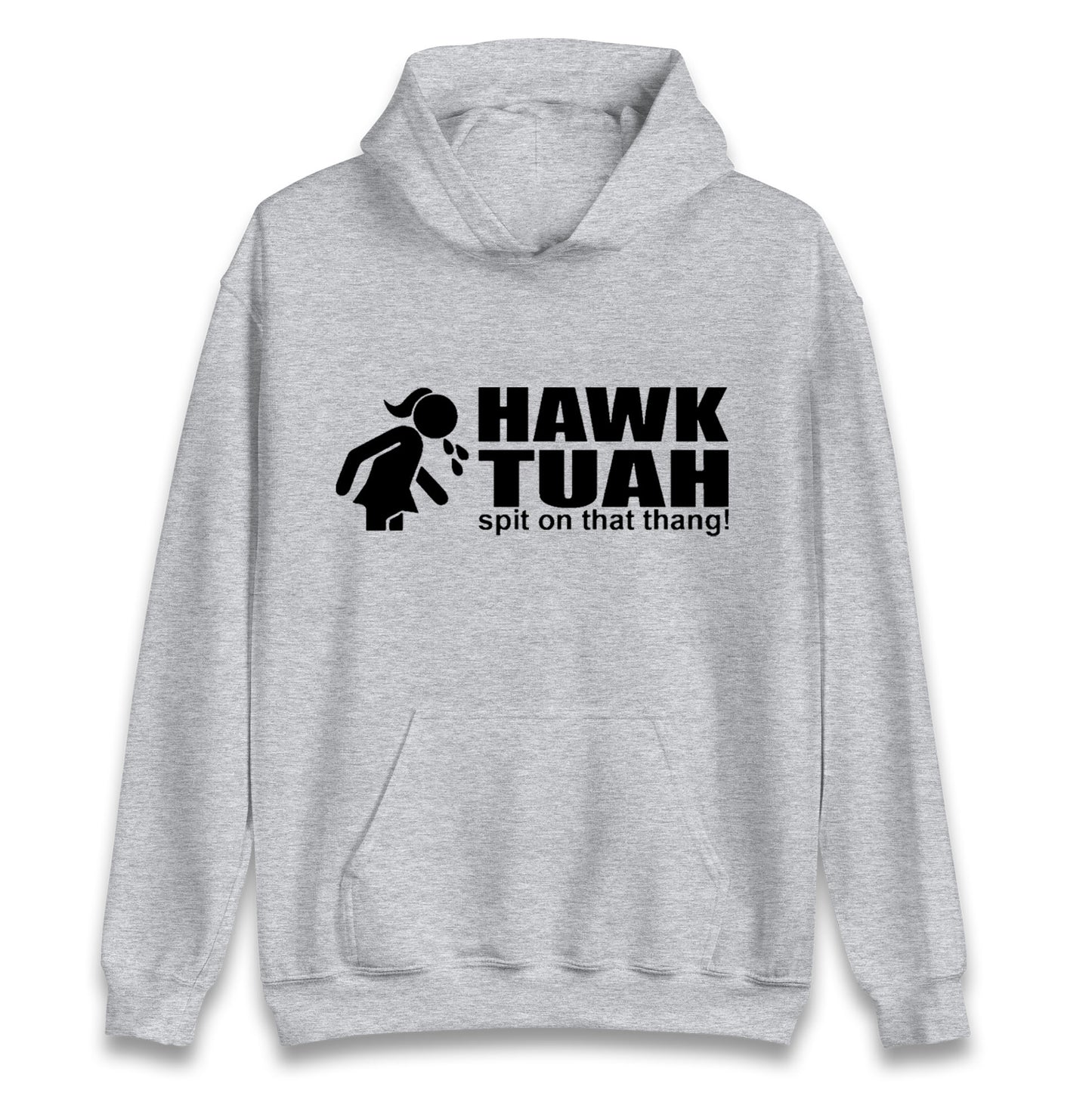 Hawk Tuah Spit on That Thang Girl Unisex Hoodie