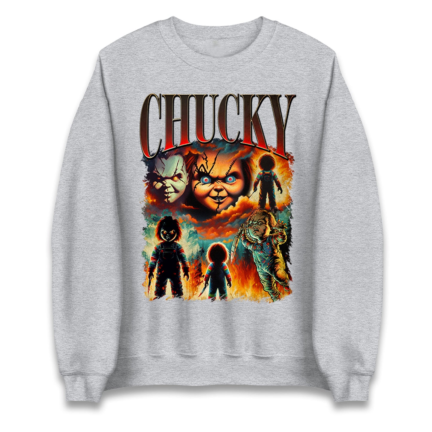 Chucky Doll Halloween Bootleg Unisex Sweatshirt