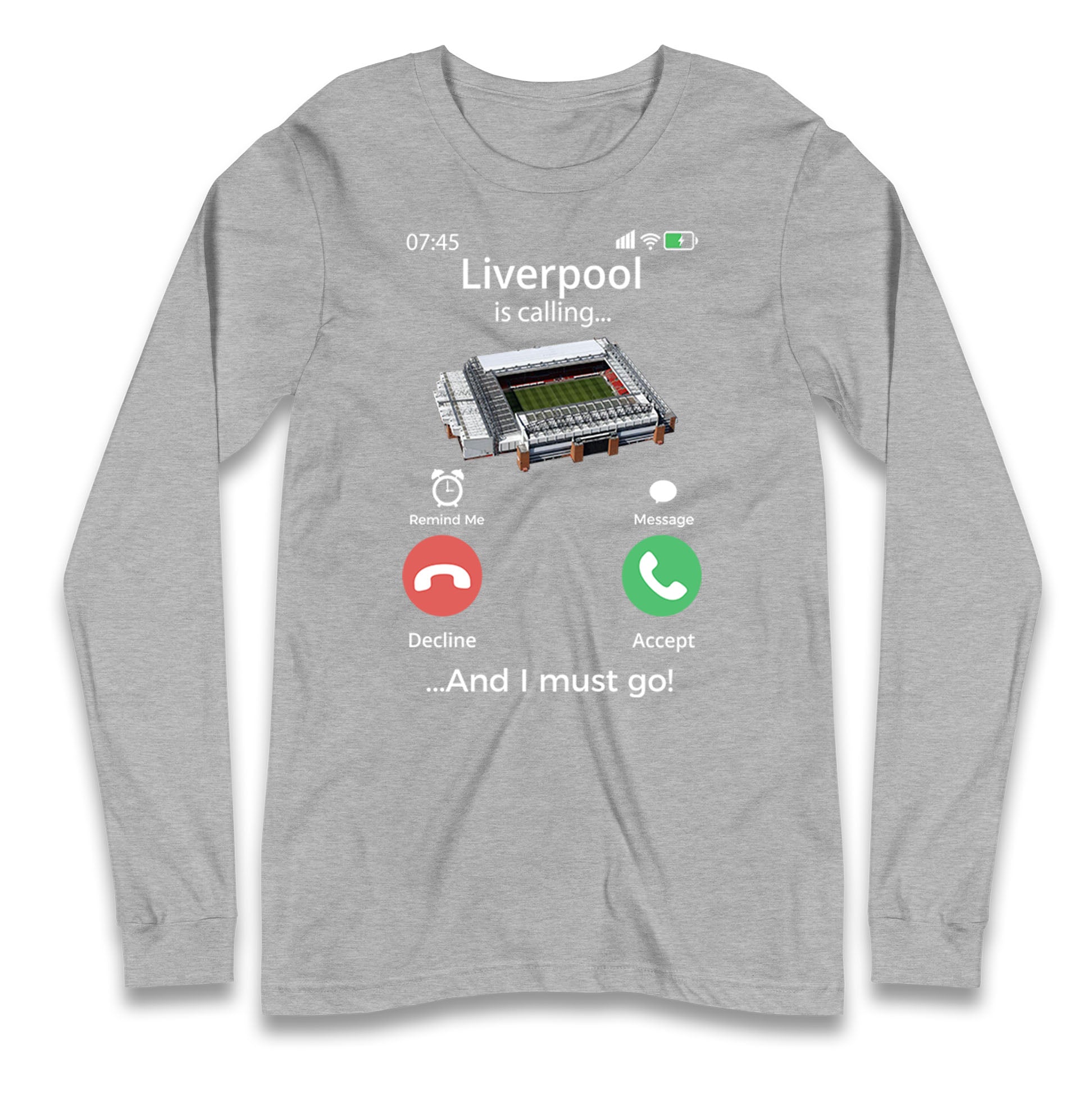 liverpool fc long sleeve t shirt