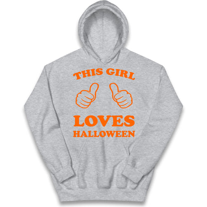 This Girl Loves Halloween Hoodie
