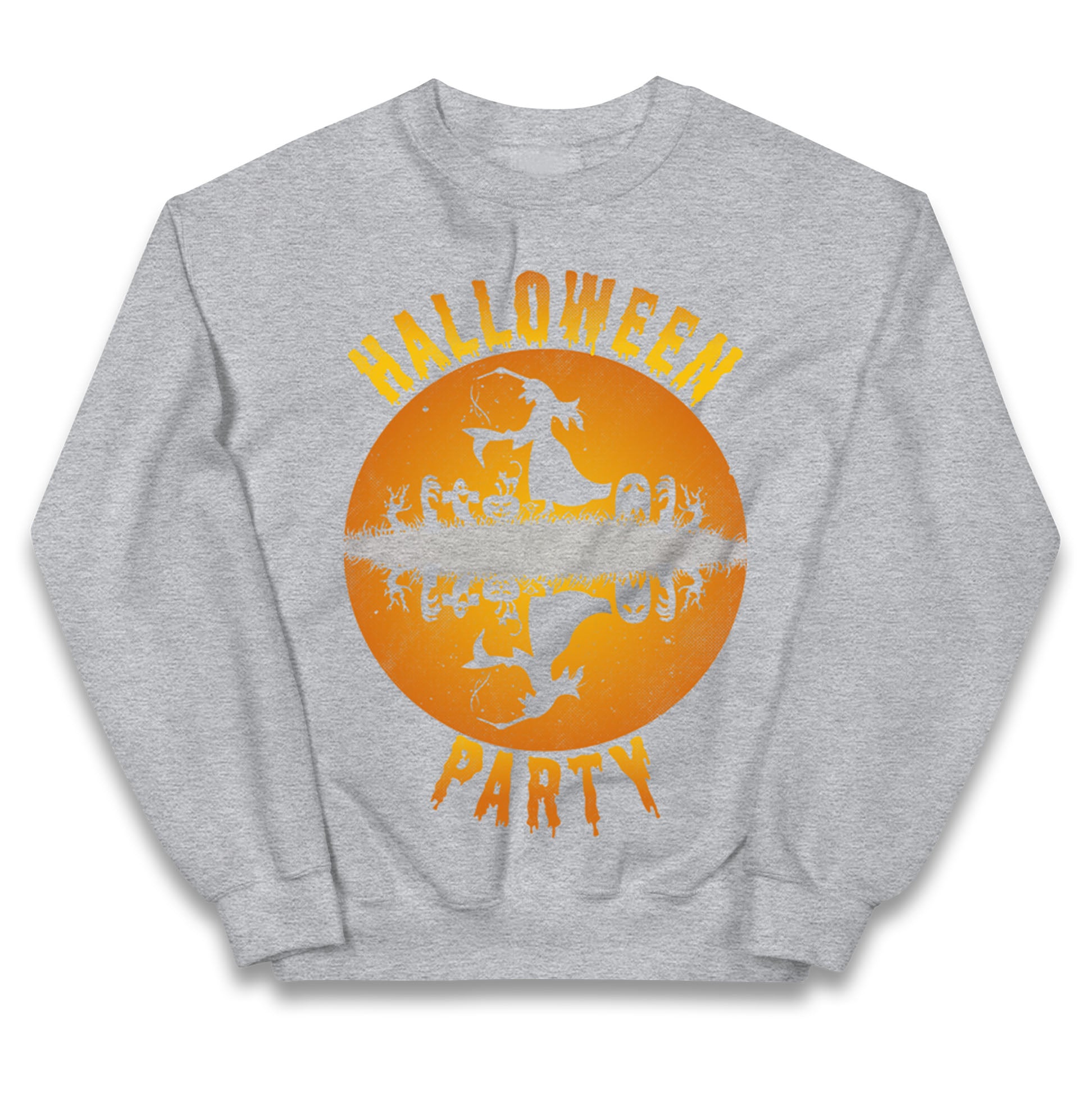 Scary Witch Halloween Party Jumper
