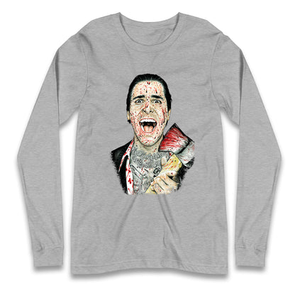 American Psycho Halloween Long Sleeve T Shirt