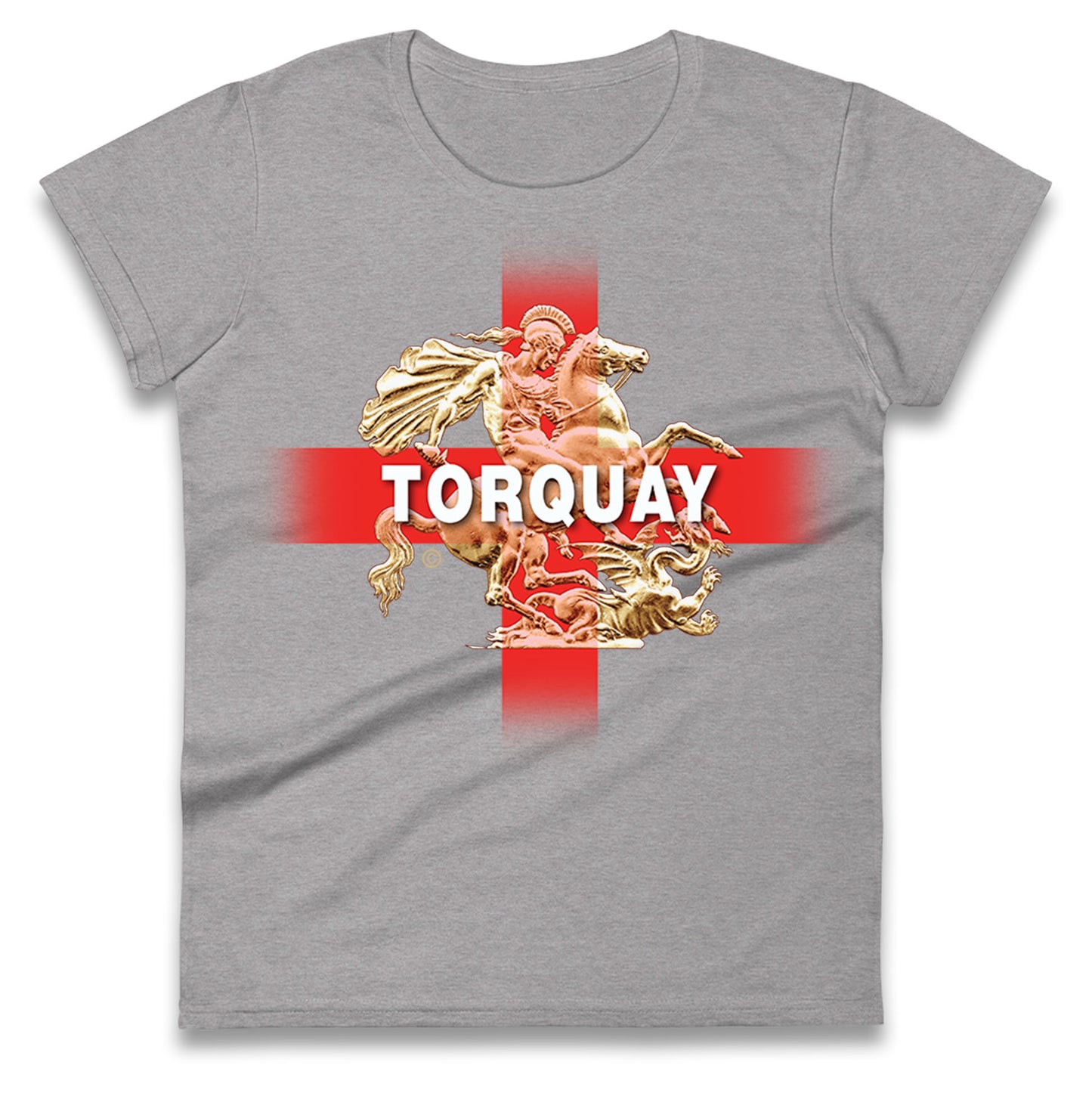 Torquay St George & The Dragon Womens Tee Top