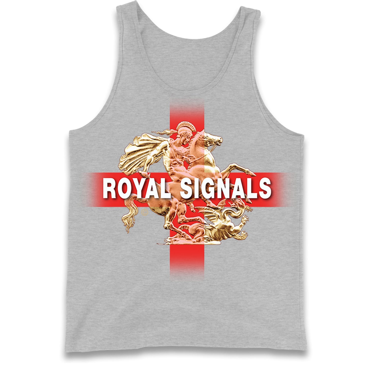 Royal Signals St George and The Dragon Tank Top