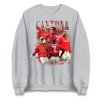 Retro Cantona Bootleg Football Unisex Sweatshirt