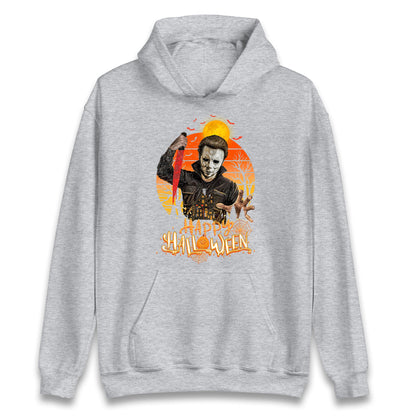 Michael Myers Happy Halloween Unisex Hoodie