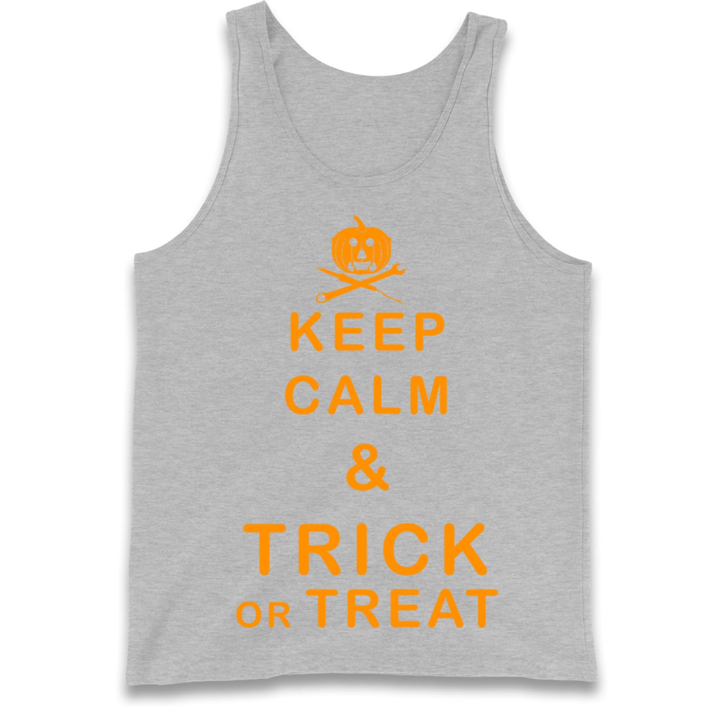 Keep Calm And Trick Or Treat Tank Top
