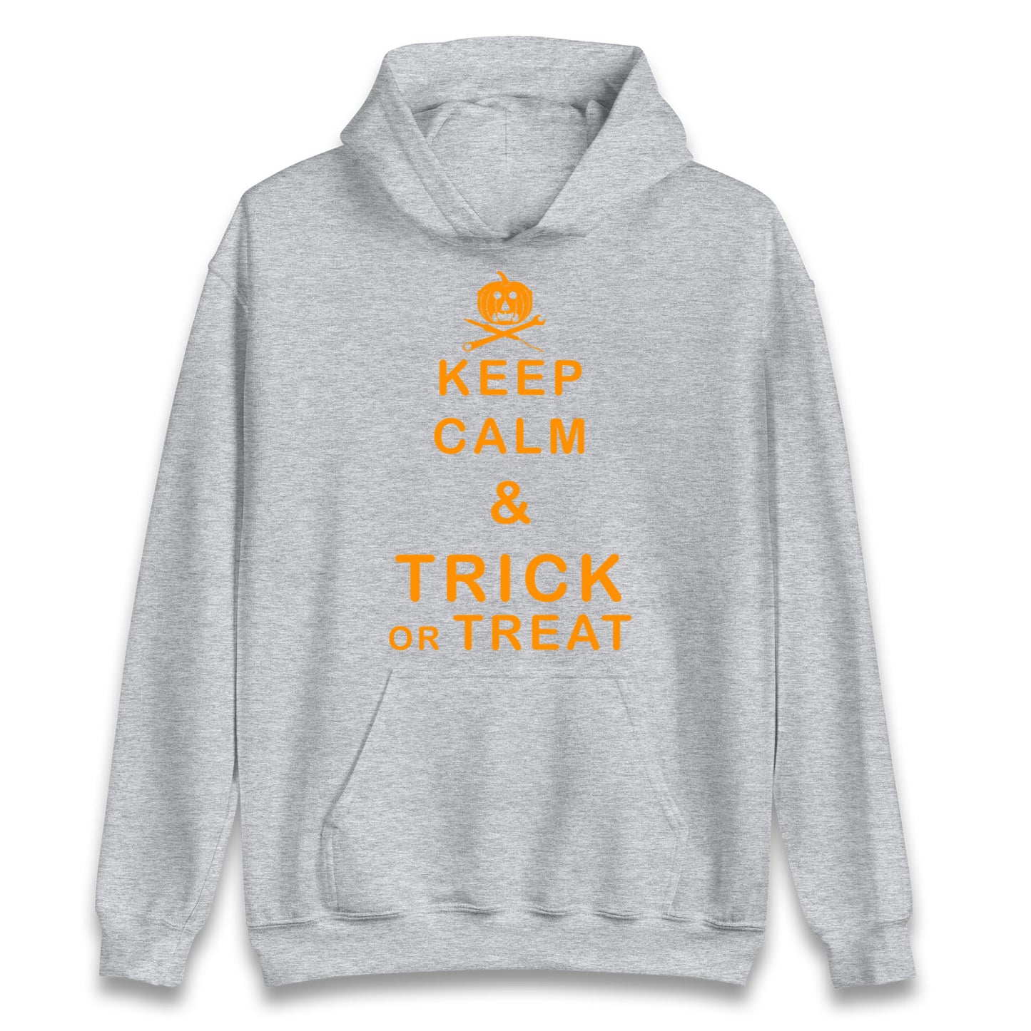 Keep Calm And Trick Or Treat Halloween Hoodie
