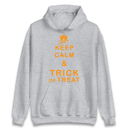 Keep Calm And Trick Or Treat Halloween Hoodie
