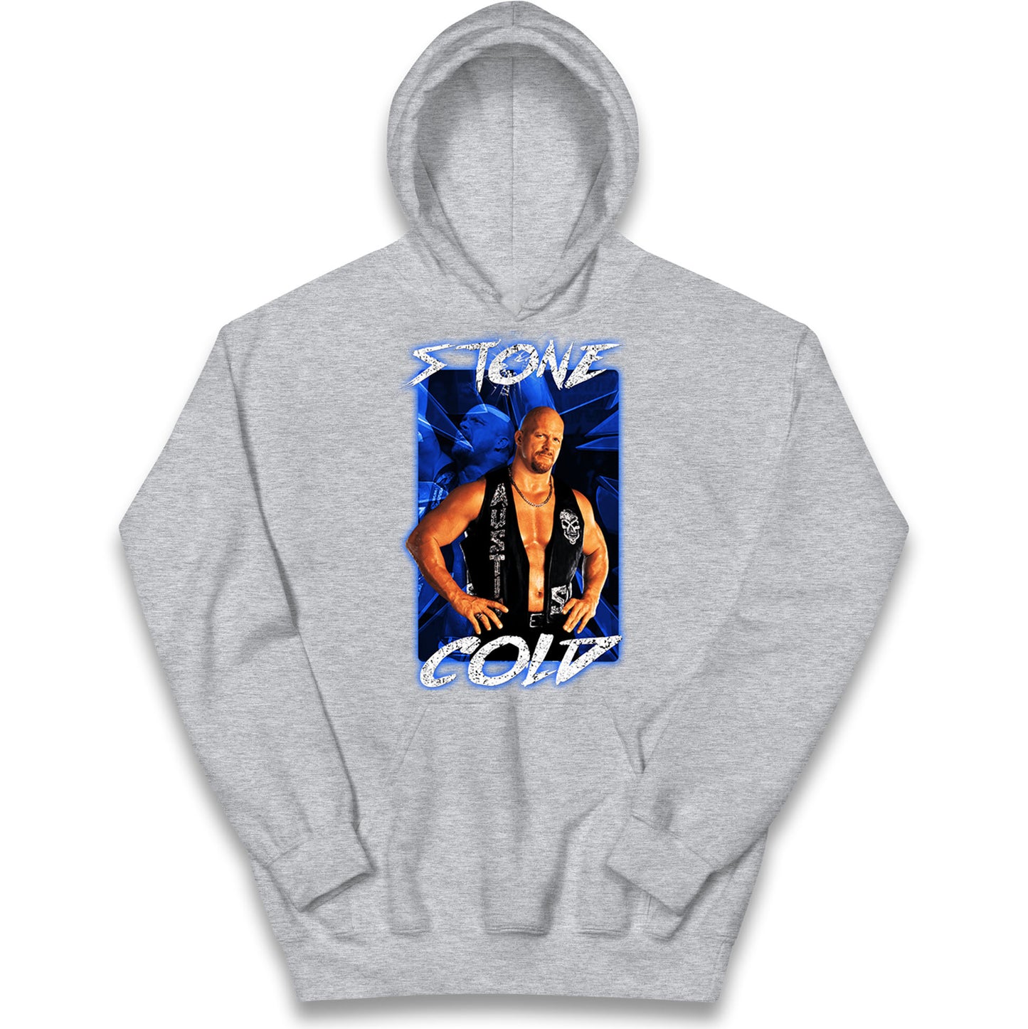 Stone Cold wwe Bootleg Kids Hoodie