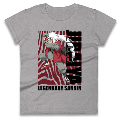 jiraiya legendary sanning womens t shirt