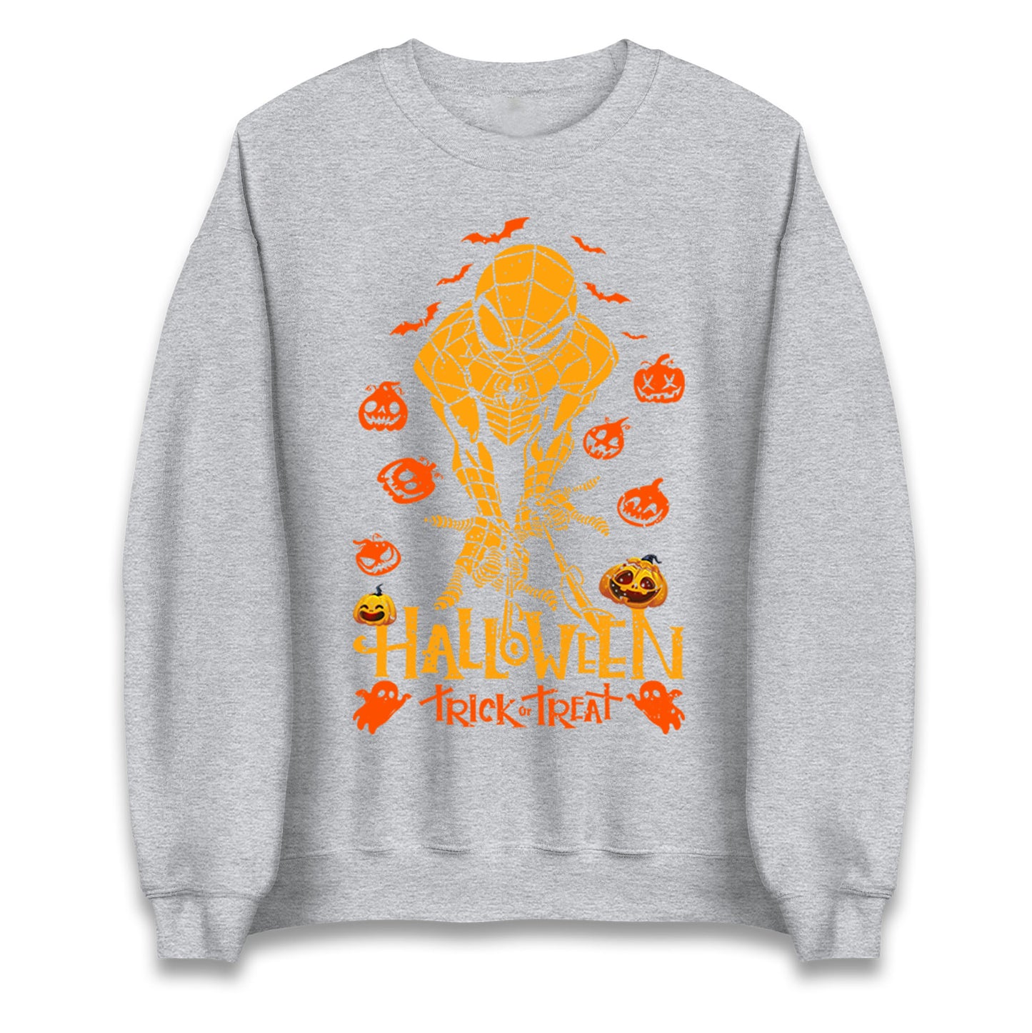 Spiderman Trick Or Treat Halloween Sweatshirt

